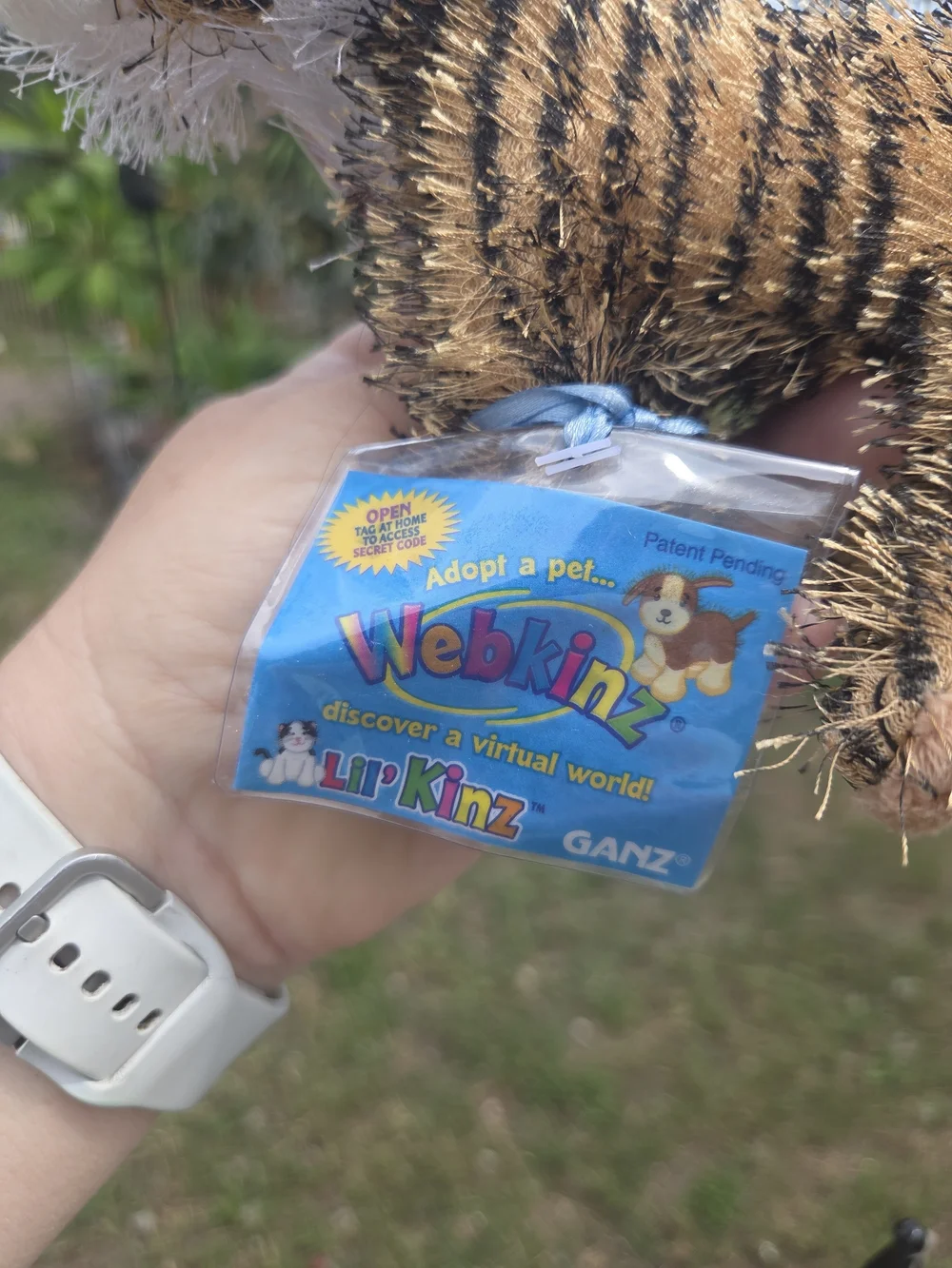 Webkinz Lil' Kinz Tiger HS032 New with Sealed Tag and Unused Code